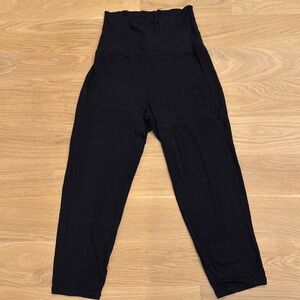 HATCH softest rib over/under lounge pant